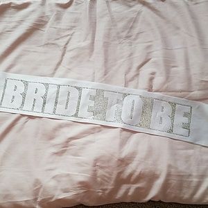 New Bride Sash!